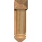 Ekena Millwork Traditional Arts and Crafts Rough Sawn Bracket w/ Offset Brace, Western Red Cedar, 6"W x 20"D x 20"H BKT0604X20X20TRA03RWR - alternate 3